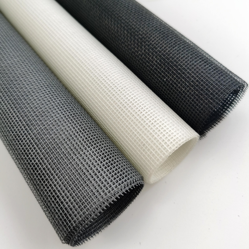 E Glass Fiberglass Window Screen Roll 84 اینچ طول 0.28mm سیم قطر 0.011 اینچ قطر