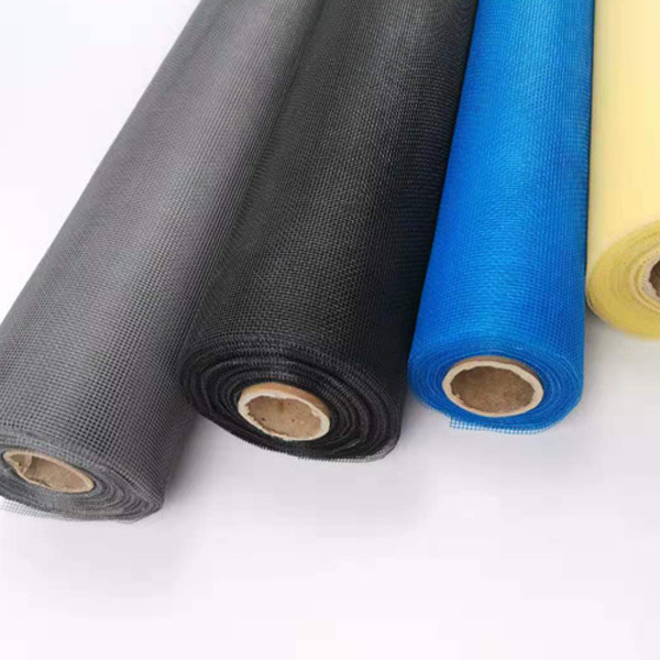 120g/M2 وزن استاندارد پرده پنجره فیبرگلاس نوع پارچه شیشه ای دوامدار