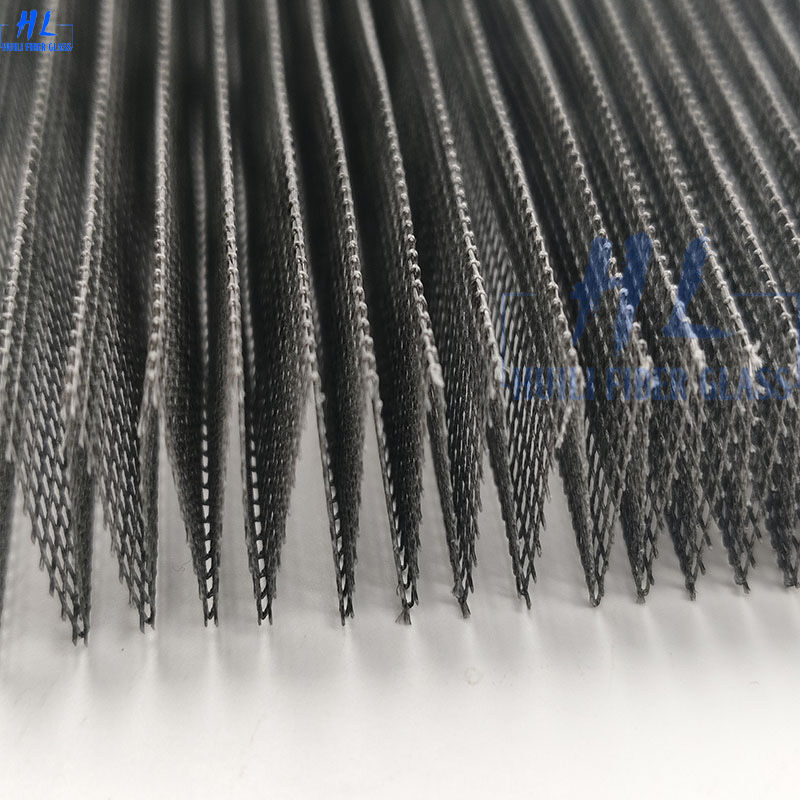 صفحه نمایش پلی استر با قدرت بالا و دوامدار رول آکاردونی سبک کرم پلی استر برای خانه های مدرن ساختمان های تجاری