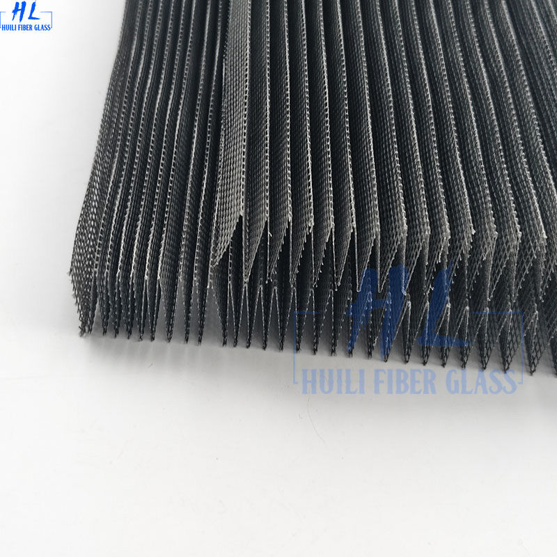 Plisse Insect Screen compact and insect screen system designed for easy handling Retractable Anti - Mosquito Fly Screen