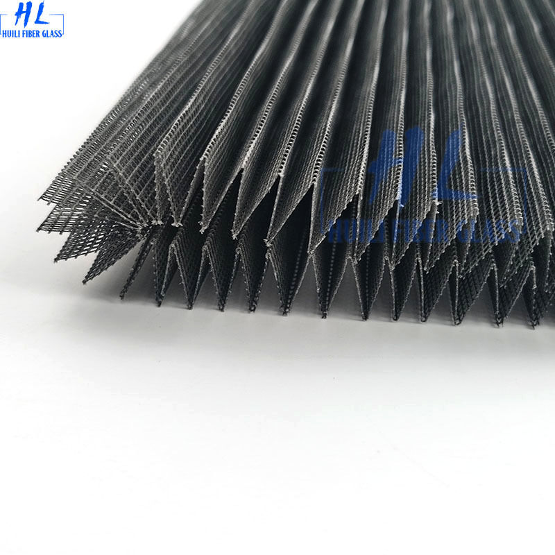 فابریک قابل سفارشی کردن پرده حشرات دو لایه ای عرض 2.0 متر، وزن سبک و شبکه قوی مناسب برای کاربردهای معماری مختلف