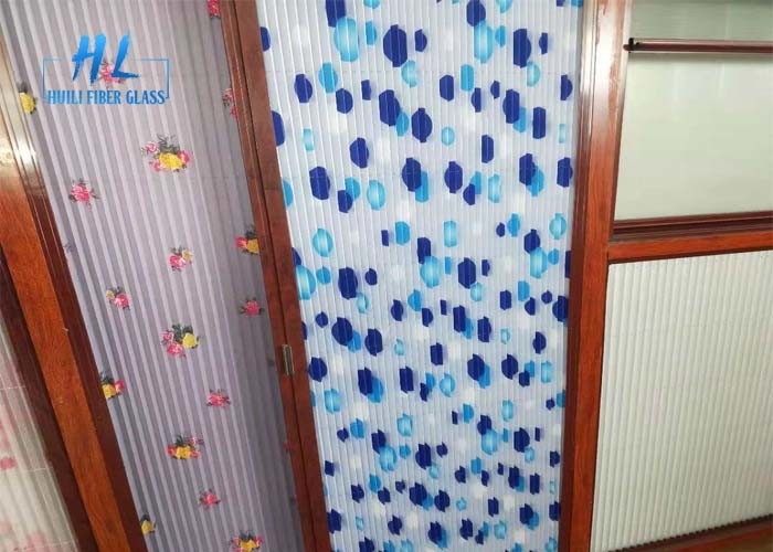 پرده حشرات پلی استری سفارشی برای پنجره ها و درب ها با ارتفاع قابل تنظیم