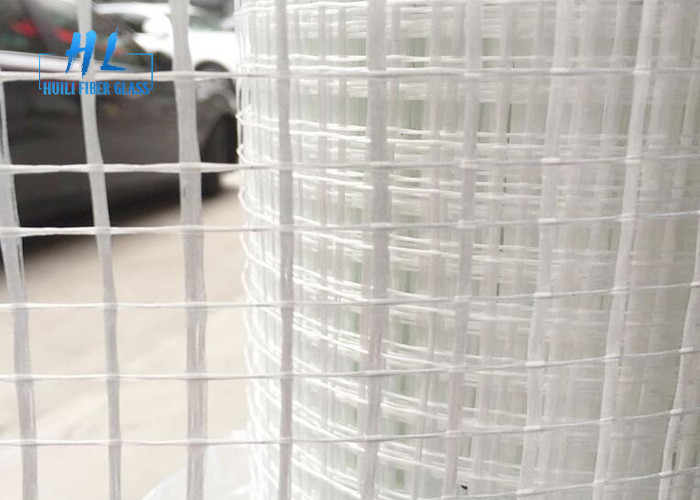 فایبرگلاس 5 * 5MM مش خالص و مقاوم به درجه حرارت بالا در دمای سفید