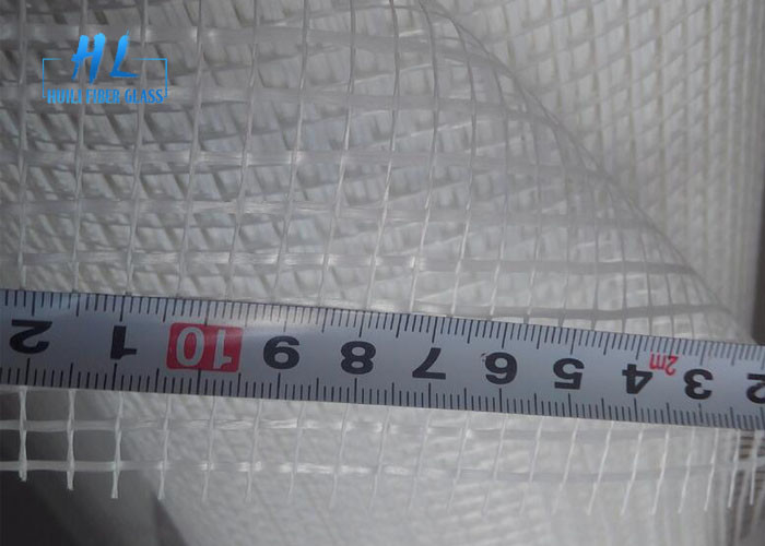 مش فایبرگلاس مش 4 * 4mm 160g مقاوم در برابر قلیایی برای دیوار خارج و سقف