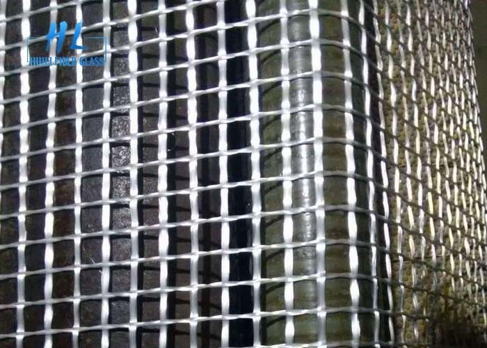مش فایبرگلاس مش 4 * 4mm 160g مقاوم در برابر قلیایی برای دیوار خارج و سقف