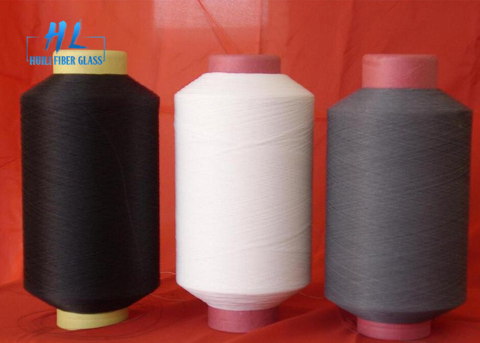 پارچه فیبر شیشه ای پوشانده شده با PVC 34 Tex 1/0 بسته بندی کارتن برای کاربردهای مختلف