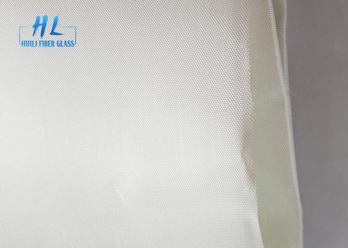 پارچه فیبرگلاس ساده بدون قلیات پارچه V0 قابل اشتعال 550°C مقاومت در برابر دمای سفید