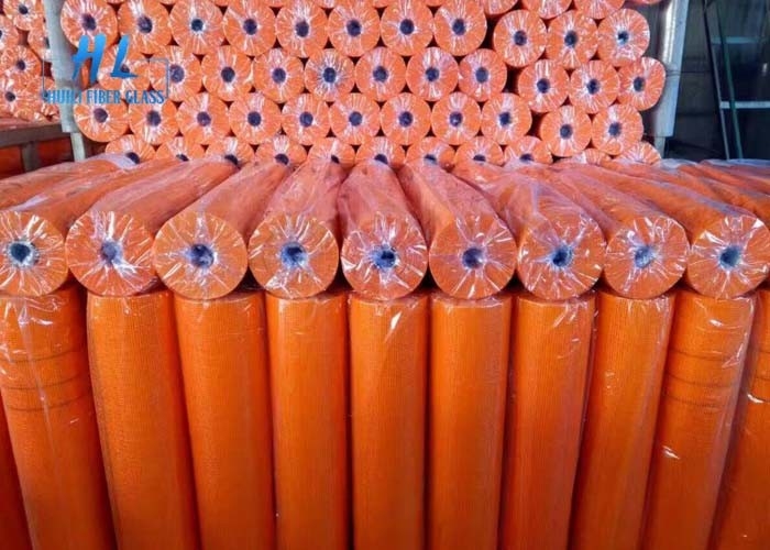 نوار 1m * 50m مش فایبر گلاس رنگی اختیاری برای سنگ مصنوعی سنگ مرمر