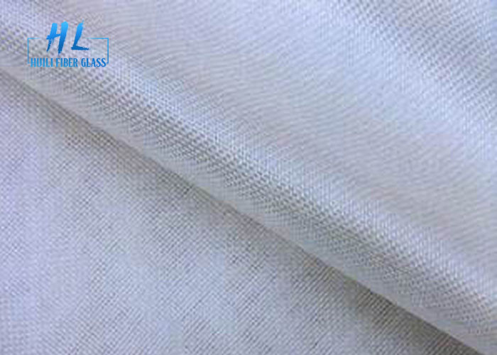 UL94-V0 گواهینامه پارچه فیبرگلاس شیشه ای سفید E با مقاومت در برابر دمای 550.C