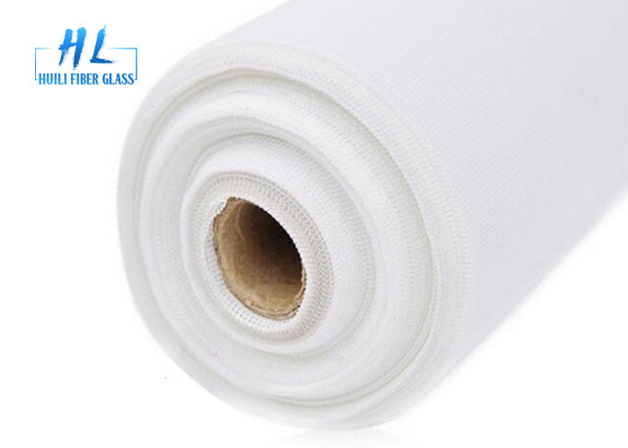 ضد اشعه ماوراء بنفش پارچه ساده پلی استر حشرات صفحه نمایش 0.8m-2.5m 300N/5cm قدرت کششی