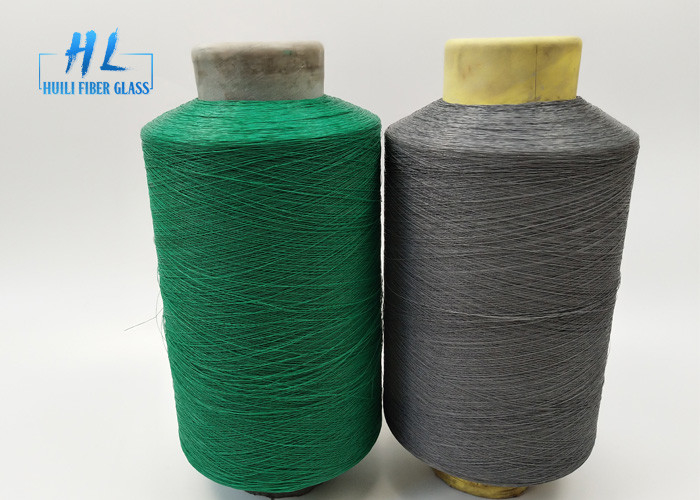 E شیشه PVC پوشش فیبرگلاس نخ 0.2mm قطر اسپری تا Roving برای بسته بندی کارتن