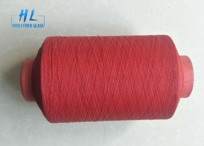 اسپری کردن نخ فیبرگلاس پوشش داده شده PVC پوشش داده شده نخ شیشه ای برای حفاظت از سطح افزایش یافته