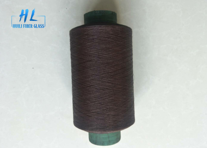 34tex 1/0 PVC پوشش فیبرگلاس نخ برای دوام برتر و عایق