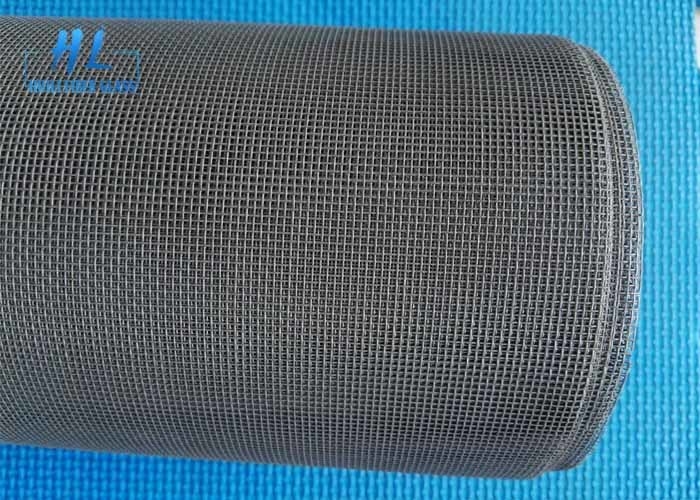 رنگ مخصوص 1m * 30m Fiber Glass Insect Screen Mesh for Pool & Patio