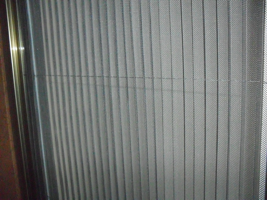 17 * 15 مش رنگ مش Polyester Plisse مش برای درب های کشویی ویندوز