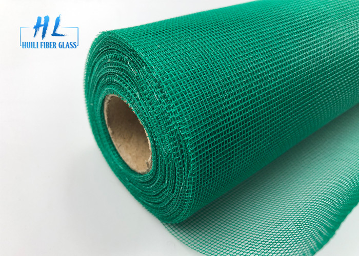 صفحه نمایش صفحه نمایش پنجره فایبرگلاس 18 * 16 مش 120 گرمی مش با رنگ سبز