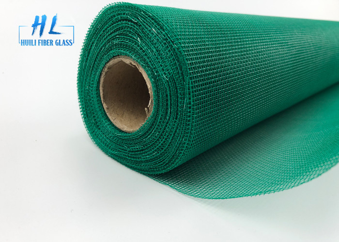 صفحه نمایش صفحه نمایش پنجره فایبرگلاس 18 * 16 مش 120 گرمی مش با رنگ سبز