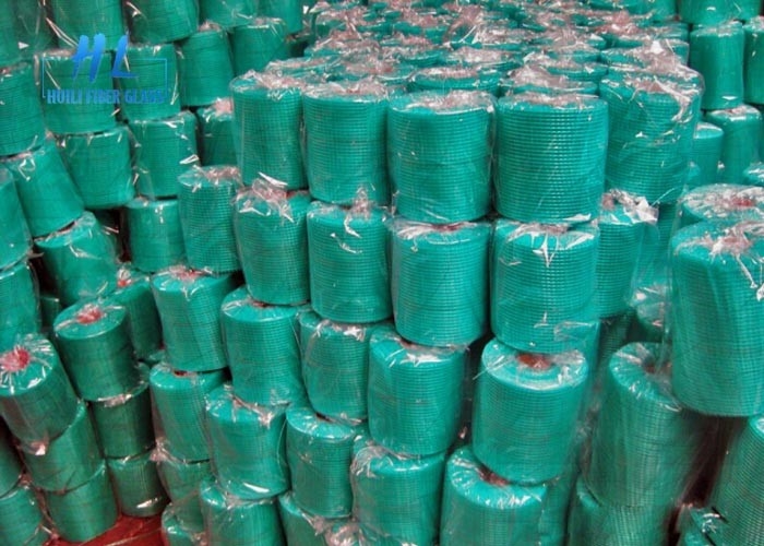 مش فایبرگلاس با رنگ 145g 160g 4 * 4 برای مواد ساختمانی