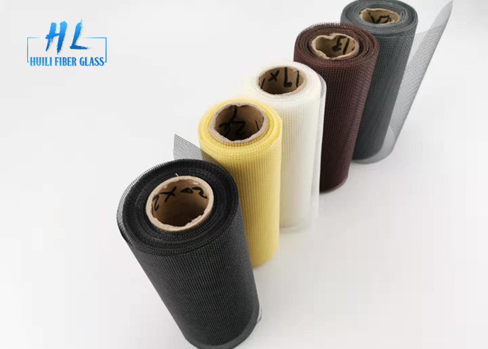 PVC پوشش مشکی فایبرگلاس با رنگ مشکی مقاوم در برابر آتش برای جلوگیری از