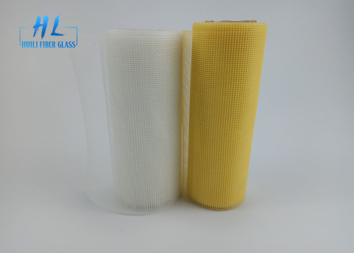 رنگ تجاری 120g/m2 رول های پوشش حشرات فیبرگلاس برای زندگی و کار بدون پشه