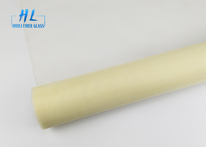 صفحه نمایش حشره فایبرگلاس اندازه 14 * 14 مش 80g / m2 برای پنجره استفاده می شود