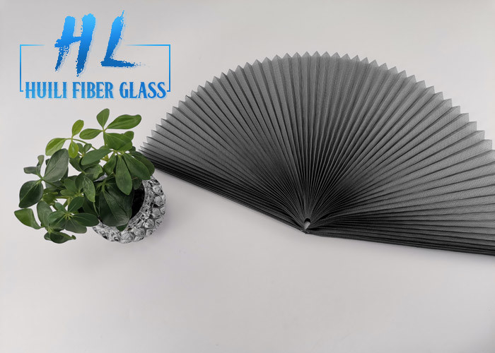 صفحه نمایش پنجره مش تاشو 80 Gsm پلی استر برای پنجره کشویی و درها