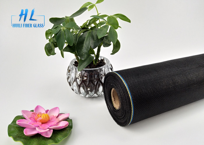 صفحه نمایش پنجره زیبا 17 * 14 مش 110G مشکی با پوشش PVC