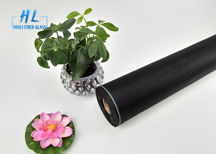 صفحه نمایش پنجره زیبا 17 * 14 مش 110G مشکی با پوشش PVC