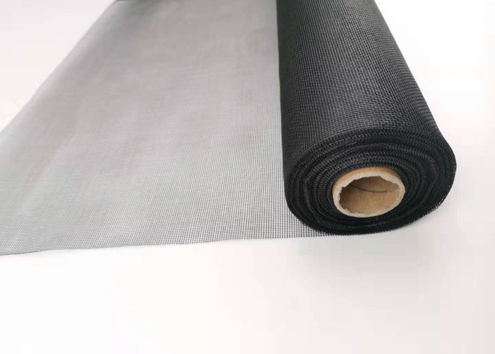 صفحه نمایش حشرات فایبرگلاس مقاوم در برابر آتش مشکی خاکستری 17 * 14 110gsm