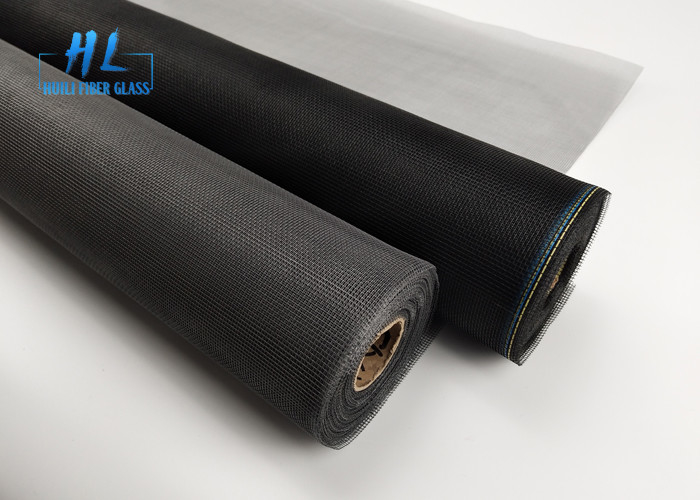 18*16 رول صفحه نمایش فیبرگلاس صاف - استاندارد سیاه / خاکستری - قفل قلاب - گزینه های رنگ