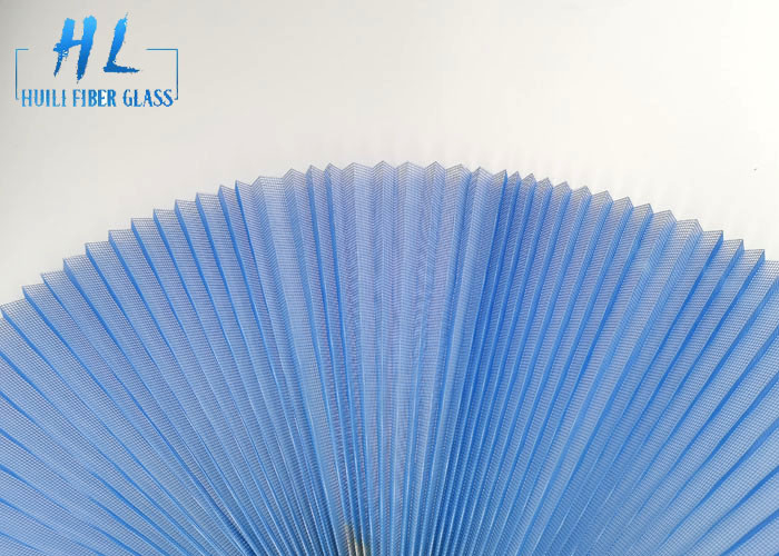صفحه نمایش حشرات Plisse PP / PE 20 * 20 برای درب صفحه نمایش پلت دار
