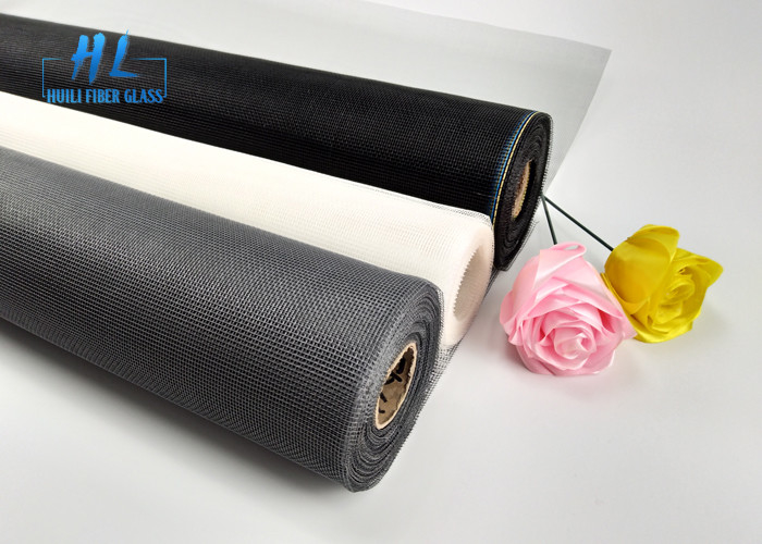 مش پشه فایبرگلاس مقاوم در برابر شعله ، فایبرگلاس مشبک رنگ سفید ضد مگس