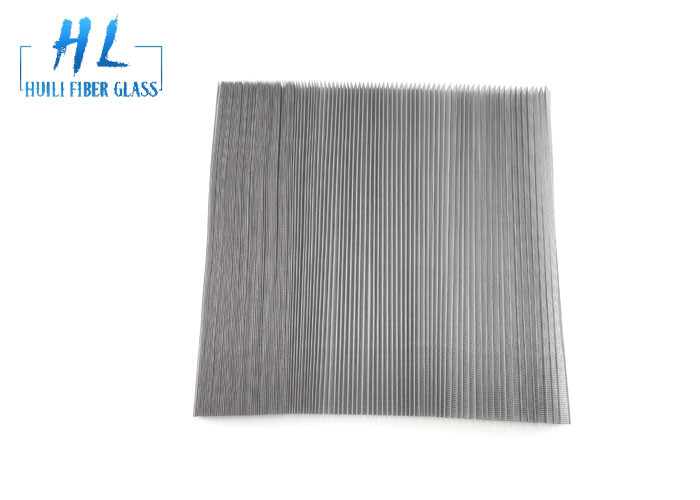 صفحه نمایش حشرات 20x20 Mesh Plisse برای پنجره های وسیع 1.4m-3.0m عرض