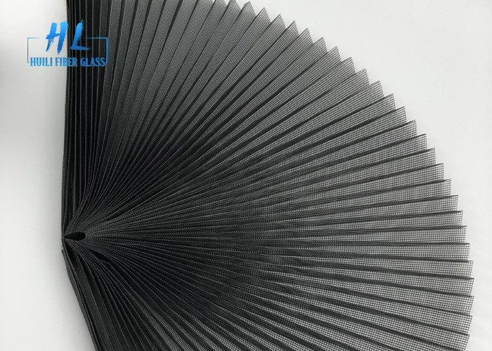 وزن خاکستری 2.4m X 30m Roll 16mm پلی استر پلاستیک صفحه نمایش وزن 75g / M2