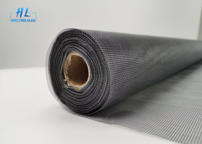 فیبرگلاس پشه میش 20*20 سوراخ مربع رول قابل حمل 33 Tex نخ برای جلوگیری از آتش