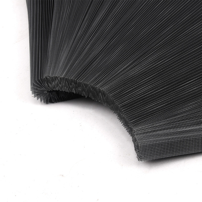 15mm 16mm PP Pleated Mesh Black Plisse Insect Screen (مراقبه حشرات از رنگ سیاه)