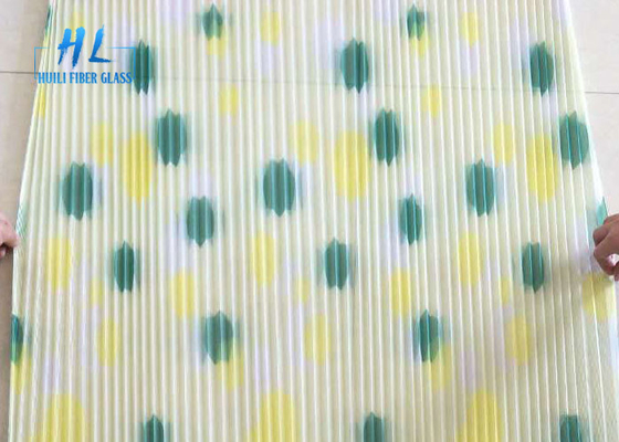 DIY مقاوم در آب Plisse حشرات Screen Mesh 16x16 / 20x20 طول قابل تنظیم برای پنجره ها / درب