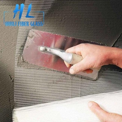 1.2m White Fiberglass Mesh For Wall هر رول طول 50m / 100m