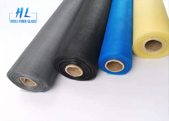 غلتک صفحه نمایش شیشه ای فایبرگلاس صفحه قابل جمع شدن برای پنجره و درب