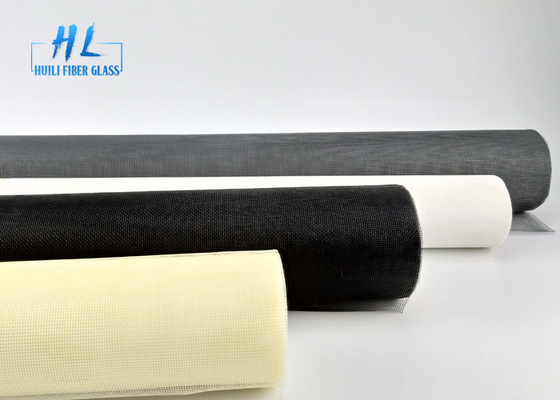 صفحه نمایش حشره فایبرگلاس اندازه 14 * 14 مش 80g / m2 برای پنجره استفاده می شود