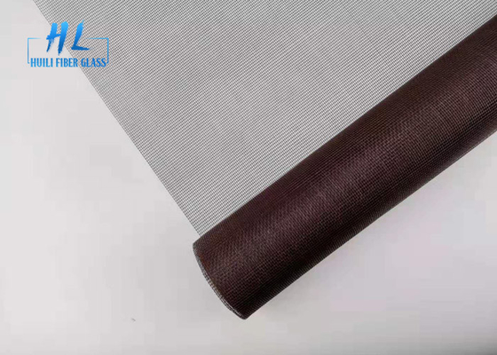3.0m Max Wide Plain Weave Fly Screen Chain پرده سیاه / خاکستری قلاب نزدیک راه