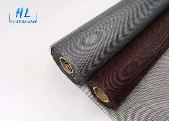 صفحه نمایش 18 * 16 110 گرمی PVC خاکستری با روکش فایبرگلاس برای جلوگیری از حشرات