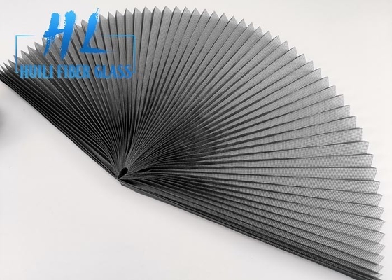 صفحه نمایش پنجره مش تاشو 80 Gsm پلی استر برای پنجره کشویی و درها