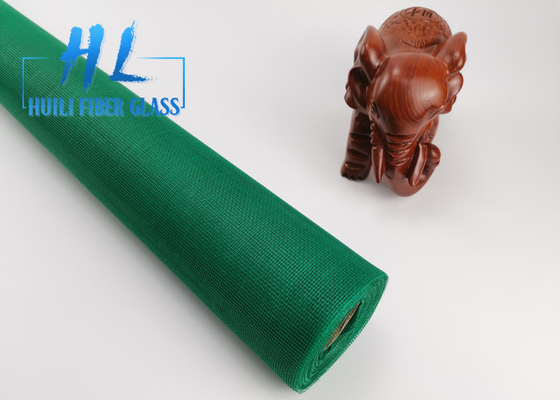 E Glass 0.28mm Wire Dia Fiberglass Window Screen از پشه ها و حشرات محافظت می کند 20-300m طول