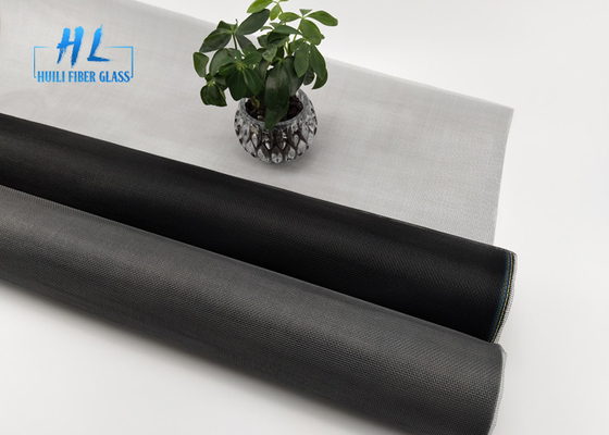 شبک پشه ای مقاوم در برابر اشعه ی UV Max 3.0m Wide Hook Close Way Plain Woven 18*16 Mesh