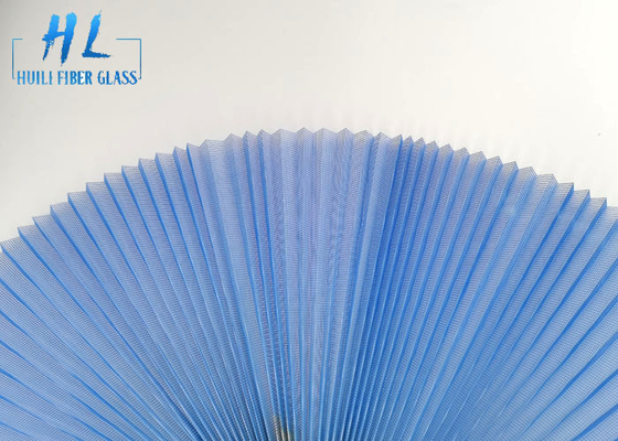 صفحه نمایش حشرات Plisse PP / PE 20 * 20 برای درب صفحه نمایش پلت دار