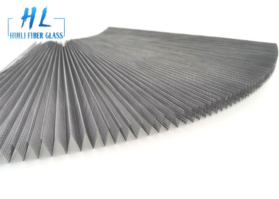 مقاومت UV ضد حشرات Plisse DIY Screen ارتفاع قابل تنظیم انعطاف پذیر طول قابل تنظیم