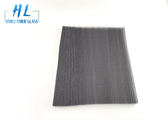 پارچه فایبرگلاس صفحه نمایش حشره مشکی 20 * 20 سیاه و سفید 200m / Roll