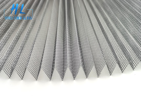 صفحه نمایش حشرات 16 X 16 Mesh Plisse برای پنجره ها و درب های سفارشی