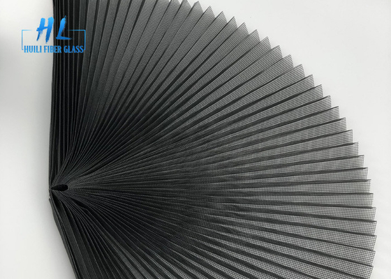 وزن خاکستری 2.4m X 30m Roll 16mm پلی استر پلاستیک صفحه نمایش وزن 75g / M2